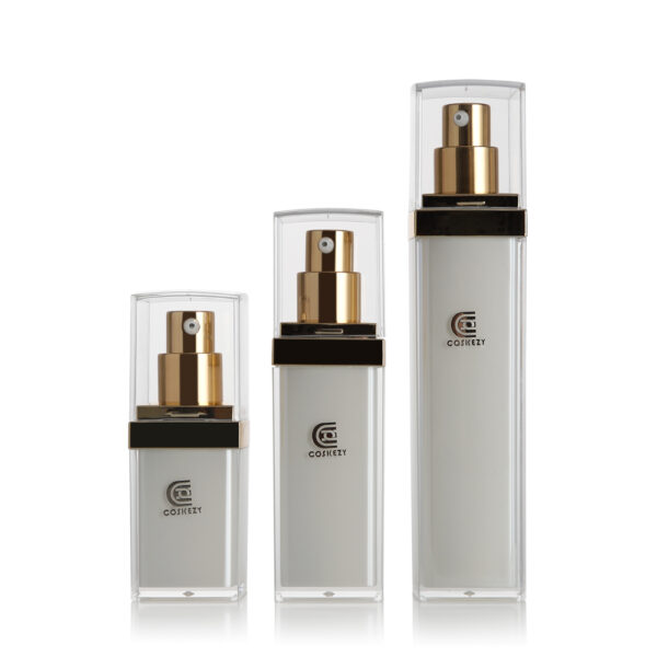 airless pump bottles for cosmetics