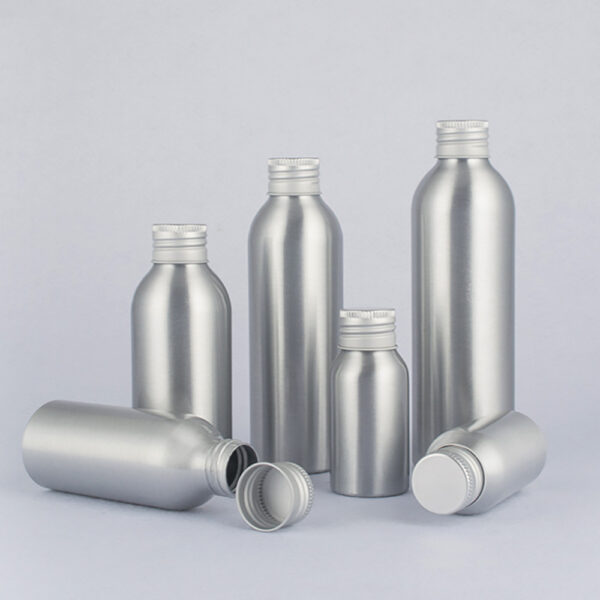aluminium cosmetic bottles