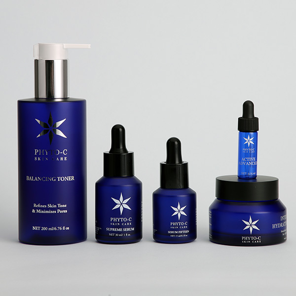 Cobalt Blue Cosmetic Packaging