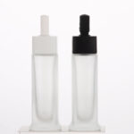 frosted glass dropper bottles
