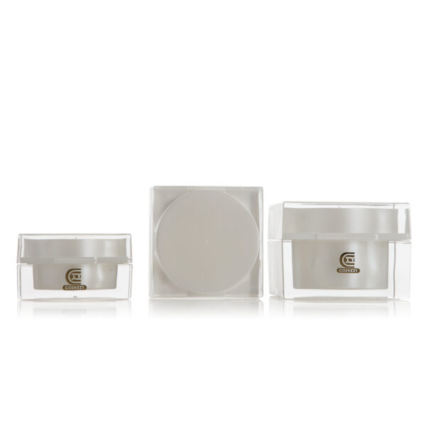 square acrylic containers