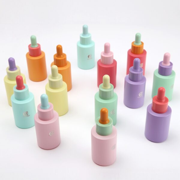 Macaroon Color Dropper Bottles