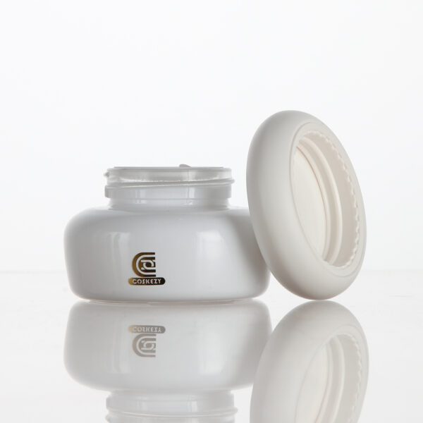 30g 50g Empty Glass Cosmetic Jars for Skincare Cream Packaging