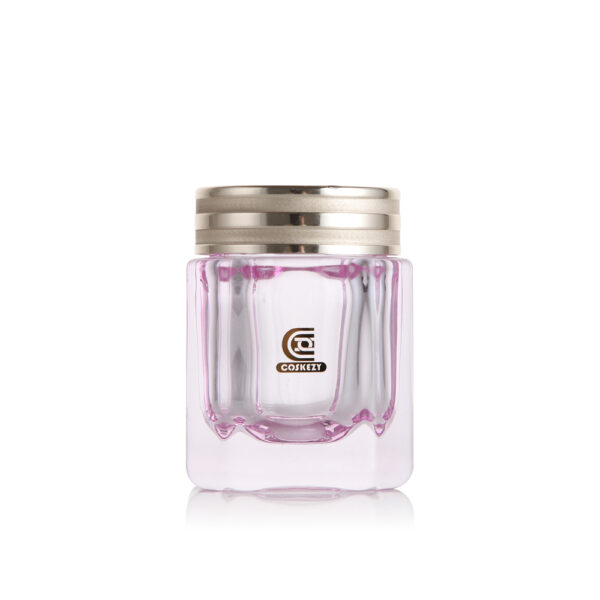 50ml Thick Wall Pink Color Cosmetic Glass Jars for Skincare Cream Packaging